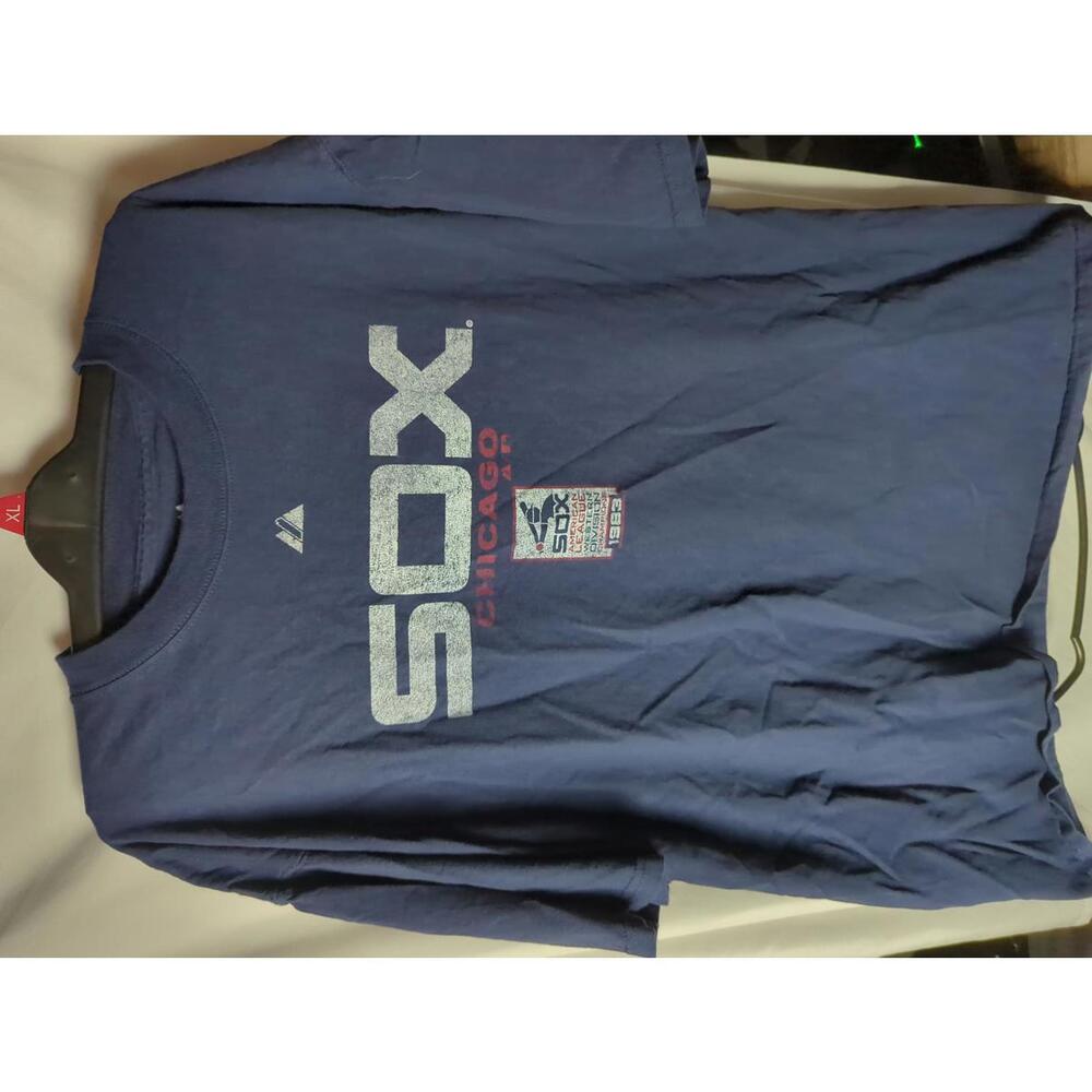 Majestic Chicago Sox 1993 American League Western Division Champion T-Shirt XL